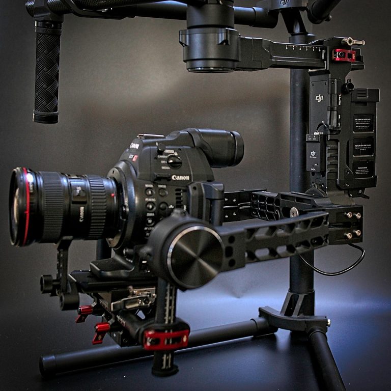 Gimbal DJI Ronin, Kamera Canon C300 MK II, Obiektyw Canon EF 16-35 wynajem Sandomierz